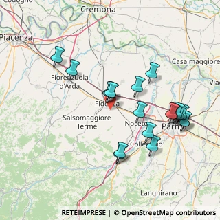 Mappa Tangenziale Sud, 43036 Fidenza PR, Italia (15.57368)
