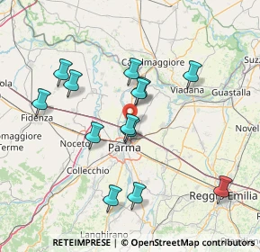 Mappa Via Enrico Forlanini, 43122 Paradigna PR, Italia (14.25692)