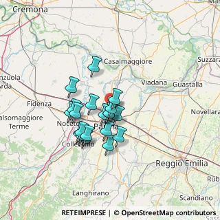 Mappa Via Enrico Forlanini, 43122 Paradigna PR, Italia (10.357)