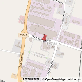 Mappa Via Enrico Forlanini, 9, 43122 Parma, Parma (Emilia Romagna)