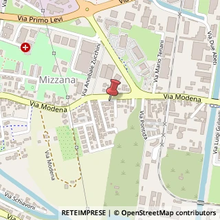 Mappa Via Modena, 183, 44122 Ferrara, Ferrara (Emilia Romagna)