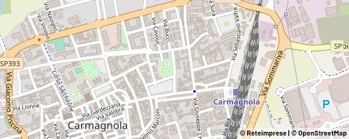 Mappa Carmagnola