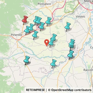 Mappa Via Pinerolo, 10067 Vigone TO, Italia (8.02667)