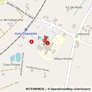 Mappa Via Don Enrico Tincati, 5, 43036 Fidenza, Parma (Emilia Romagna)