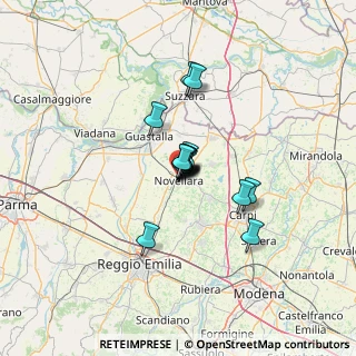 Mappa SP 4, 42017 Novellara RE, Italia (7.33333)