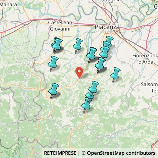 Mappa Via Luigi Mazzari, 29020 Travo PC, Italia (12.252)