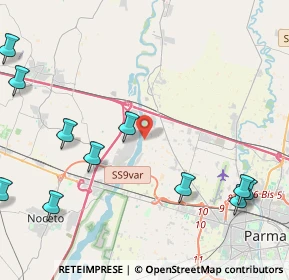 Mappa Strada Farnesiana, 43126 Parma PR, Italia (5.82727)