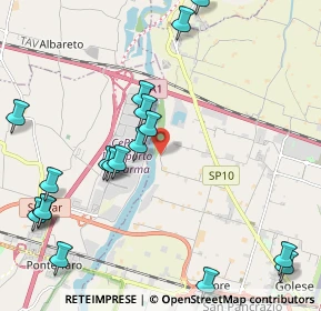 Mappa Strada Farnesiana, 43126 Parma PR, Italia (2.61167)