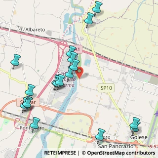 Mappa Strada Farnesiana, 43010 Fontevivo PR, Italia (2.61167)