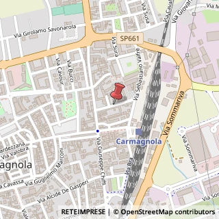 Mappa Via San Giovanni Bosco, 7, 10022 Carmagnola, Torino (Piemonte)