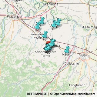 Mappa Strada Laurano, 43039 Salsomaggiore Terme PR, Italia (8.62182)