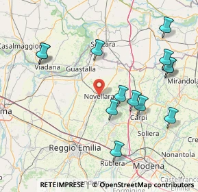 Mappa Largo della Solidarietà e della Pace, 42017 Novellara RE, Italia (17.81077)