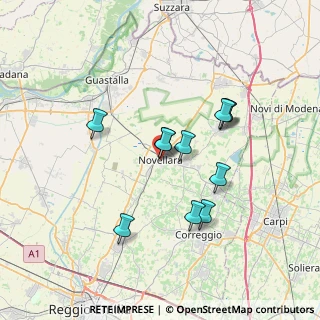 Mappa Largo della Solidarietà e della Pace, 42017 Novellara RE, Italia (6.04091)