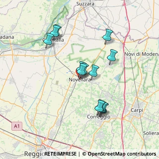 Mappa Largo della Solidarietà e della Pace, 42017 Novellara RE, Italia (6.68692)