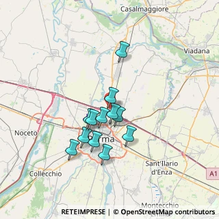 Mappa Via Paradigna, 43122 Paradigna PR, Italia (5.61083)
