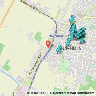 Mappa Via Giuseppe Parini, 42017 Novellara RE, Italia (0.637)