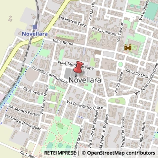 Mappa Via Giovanni Falcone, 10, 42017 Novellara, Reggio nell'Emilia (Emilia Romagna)