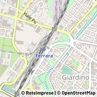 Map Ferrara