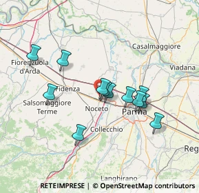 Mappa Strada Farnese, 43010 Fontevivo PR (12.18583)