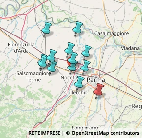 Mappa Strada Farnese, 43010 Fontevivo PR (9.84846)