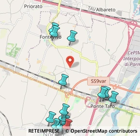 Mappa Strada Farnese, 43010 Fontevivo PR (3.112)