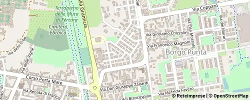 Mappa Ferrara