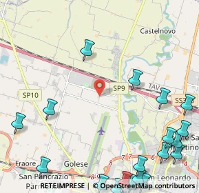 Mappa Strada Rota Ligneres, 43126 Parma PR, Italia (3.4285)