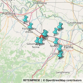 Mappa Strada del Bargone, 43036 Fidenza PR, Italia (12.07357)