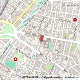 Mappa Via della Cittadella, 22, 44121 Ferrara, Ferrara (Emilia Romagna)