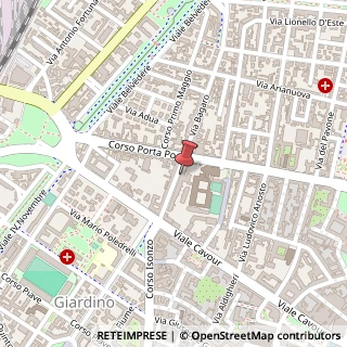 Mappa Via della Cittadella, 30, 44121 Ferrara, Ferrara (Emilia Romagna)