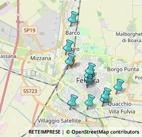 Mappa Asilo nido near, 44122 Ferrara FE, Italia (1.77333)