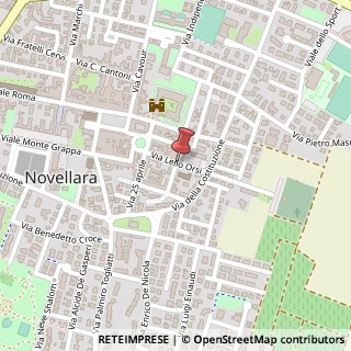 Mappa Via 4 Novembre, 19, 42017 Novellara, Reggio nell'Emilia (Emilia Romagna)