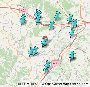 Mappa Via Trento, 14015 San Damiano d'Asti AT, Italia (8.3435)