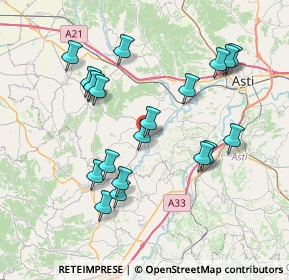 Mappa Via Torino, 14015 San Damiano d'Asti AT, Italia (7.551)