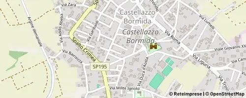 Mappa Castellazzo Bormida