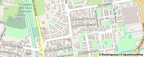 Mappa Ferrara