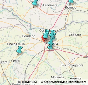 Mappa Via Giuseppe Ungaretti, 44124 Ferrara FE, Italia (17.49091)