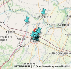 Mappa SS343, 43122 Parma PR, Italia (6.3825)