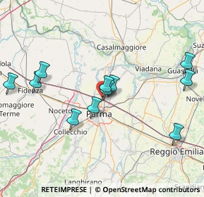 Mappa SS343, 43122 Parma PR, Italia (15.64727)