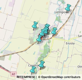 Mappa Via Guglielmo Marconi, 43058 Sorbolo PR, Italia (1.5025)