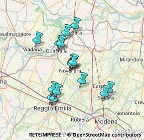 Mappa Via Cimarosa, 42017 Novellara RE, Italia (12.26467)