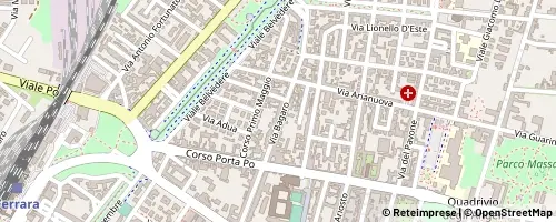 Mappa Ferrara