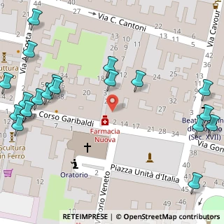 Mappa Vicolo dei Mille, 42017 Novellara RE, Italia (0.099)