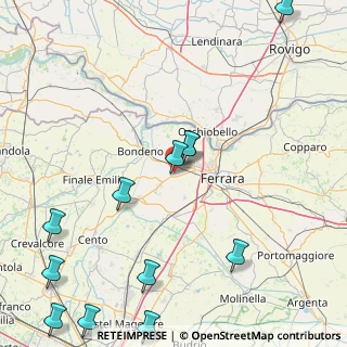 Mappa 44049 Vigarano Mainarda FE, Italia (23.42417)