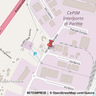 Mappa Via Bonn, 1, 43010 Fontevivo, Parma (Emilia Romagna)
