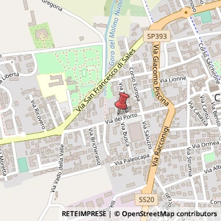 Mappa Via del Porto, 28, 10022 Carmagnola, Torino (Piemonte)