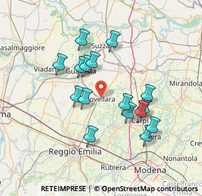 Mappa Via Gonzaga, 42017 Novellara RE, Italia (12.79063)