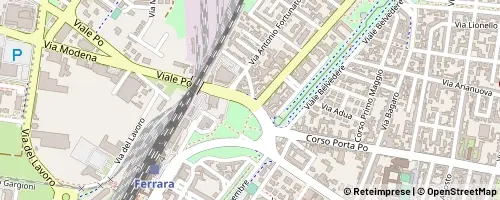 Mappa Ferrara