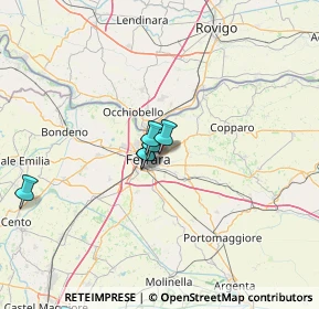 Mappa Via Copparo Centro commerciale le Mura a, 44123 Ferrara FE, Italia (27.89786)