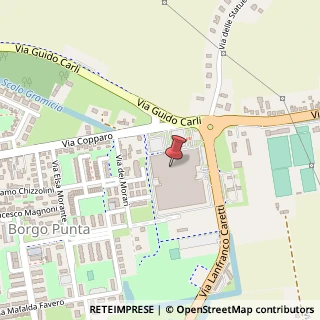 Mappa Via Copparo, 132, 44123 Ferrara, Ferrara (Emilia Romagna)